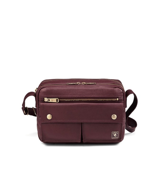 porter leather sling bag